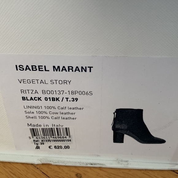 Isabel Marant black ankle booties - Picture 8 of 8
